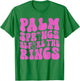 Palm Springs Before The Rings Bachelorette Party Groovy T-Shirt - T-Shirt | Irish Green
