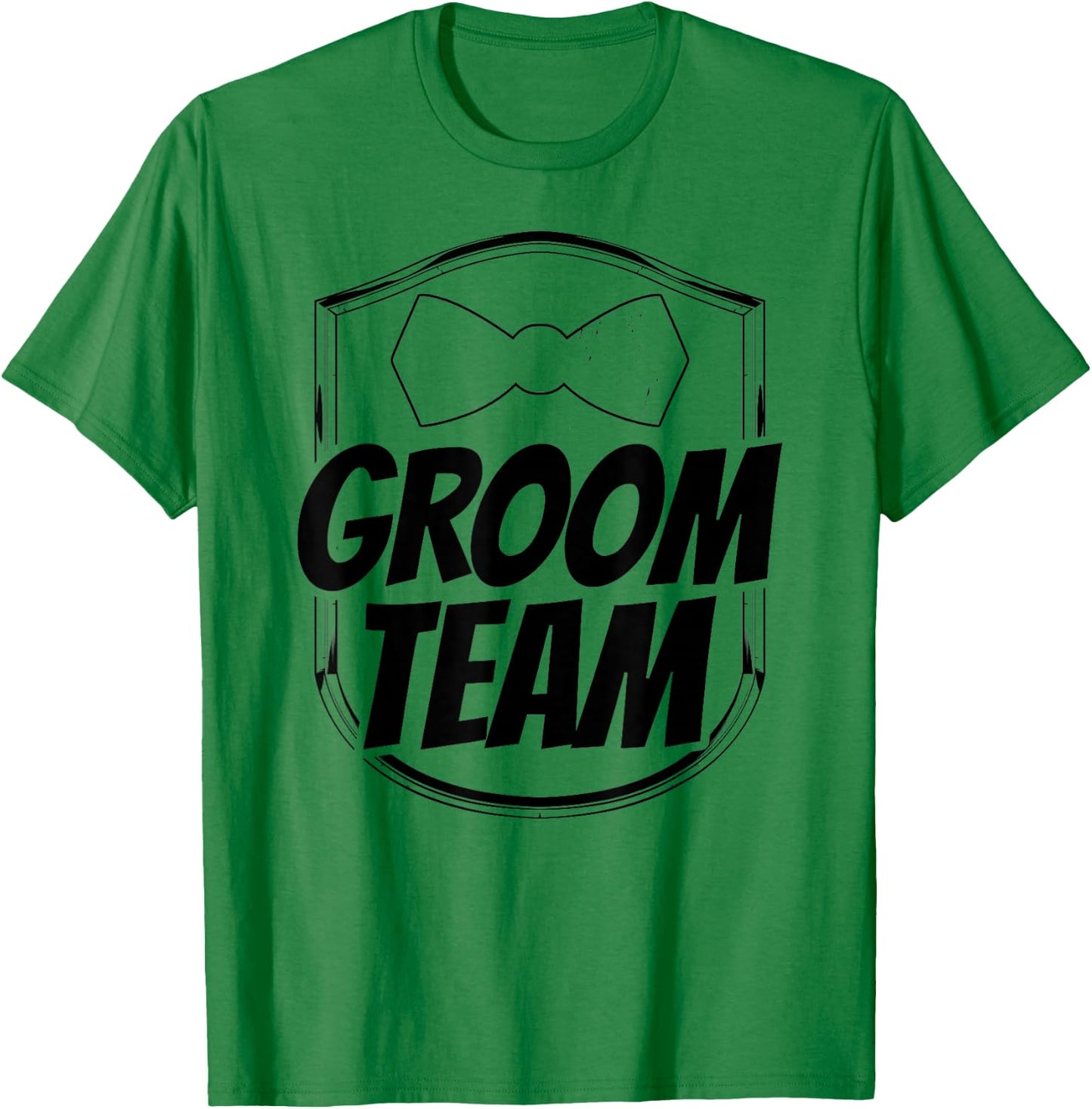 Groom Team Bachelor Party Wedding T-Shirt - T-Shirt | Irish Green