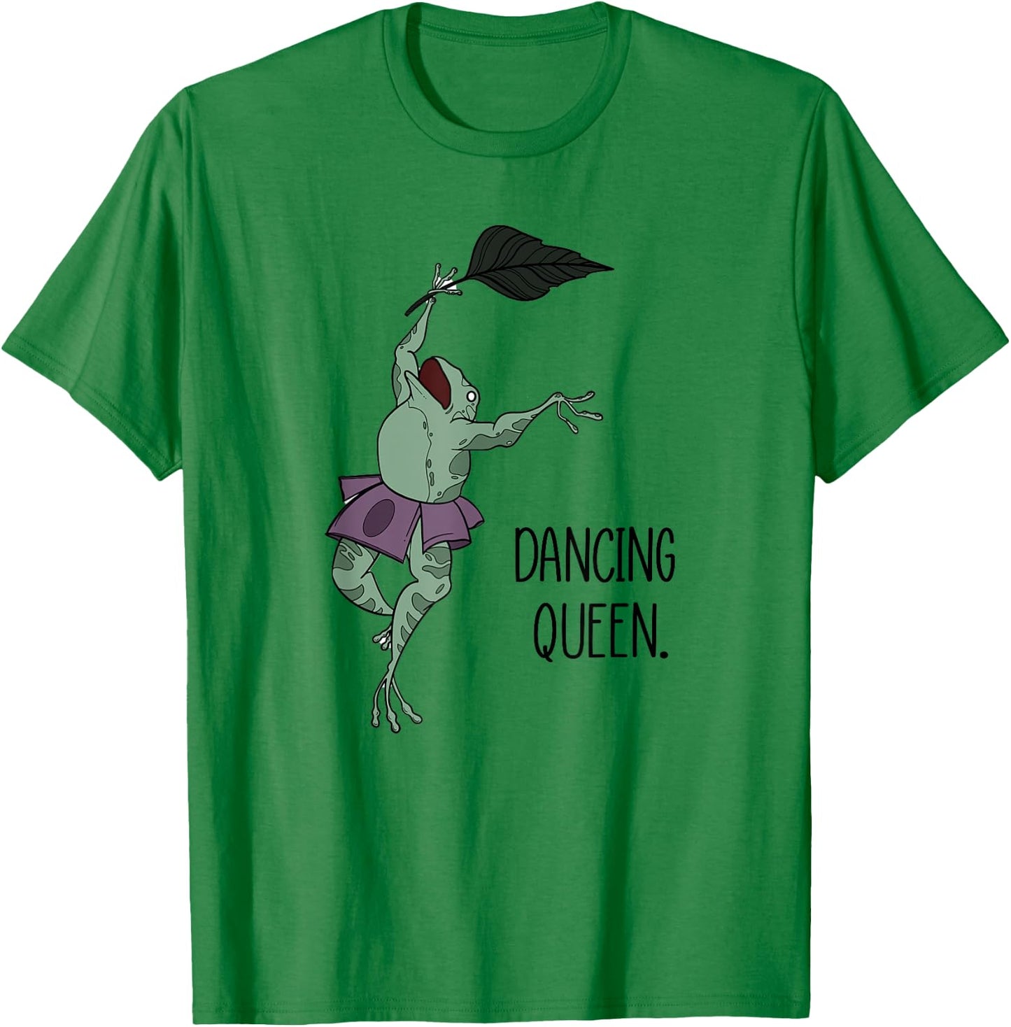 Dancing Queen Frog Ballet Dance T-Shirt - T-Shirt | Irish Green