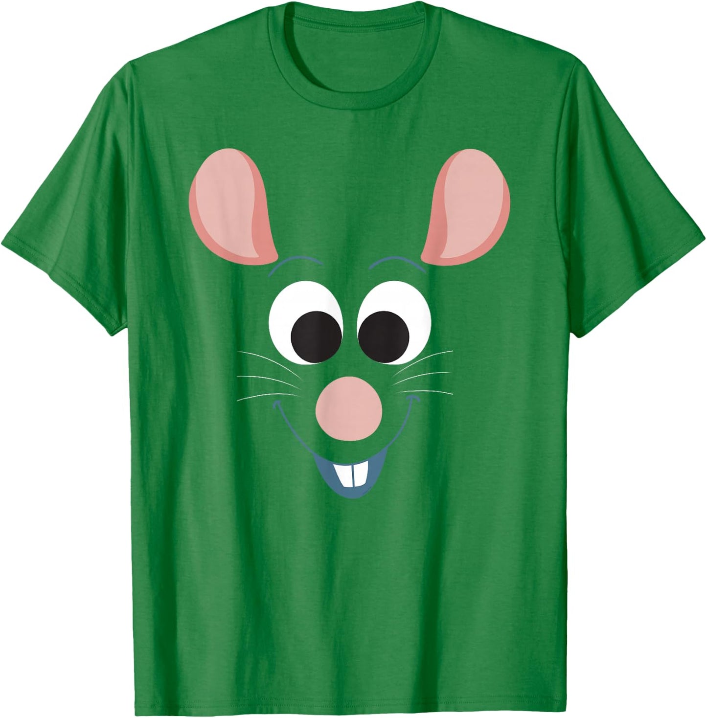 Disney Pixar Ratatouille Remy Character Face T-Shirt - T-Shirt | Irish Green