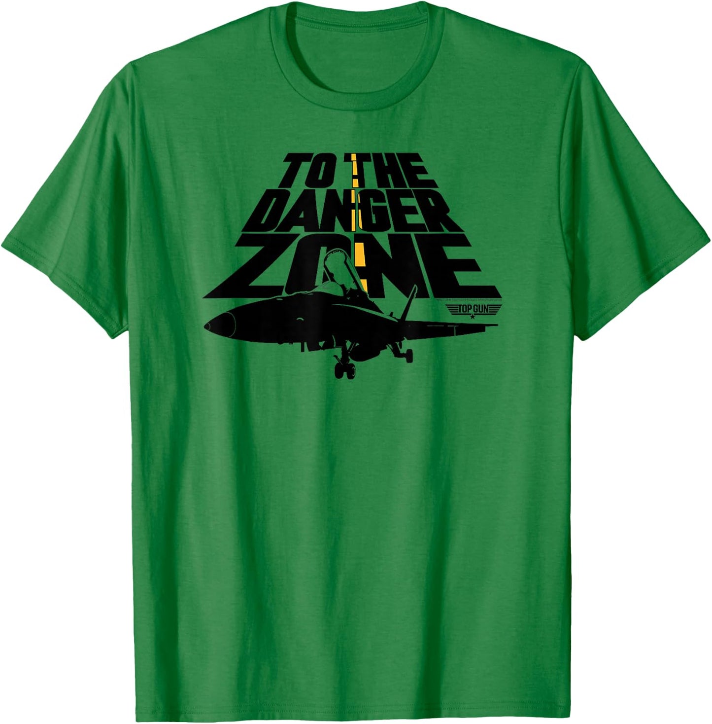 Top Gun To the Danger Zone Action Movie T-Shirt - T-Shirt | Irish Green