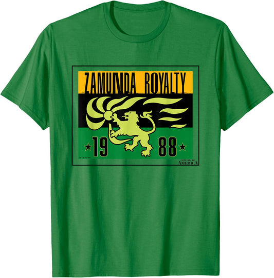 Coming To America Zamunda Royalty 1988 T-Shirt - T-Shirt | Irish Green