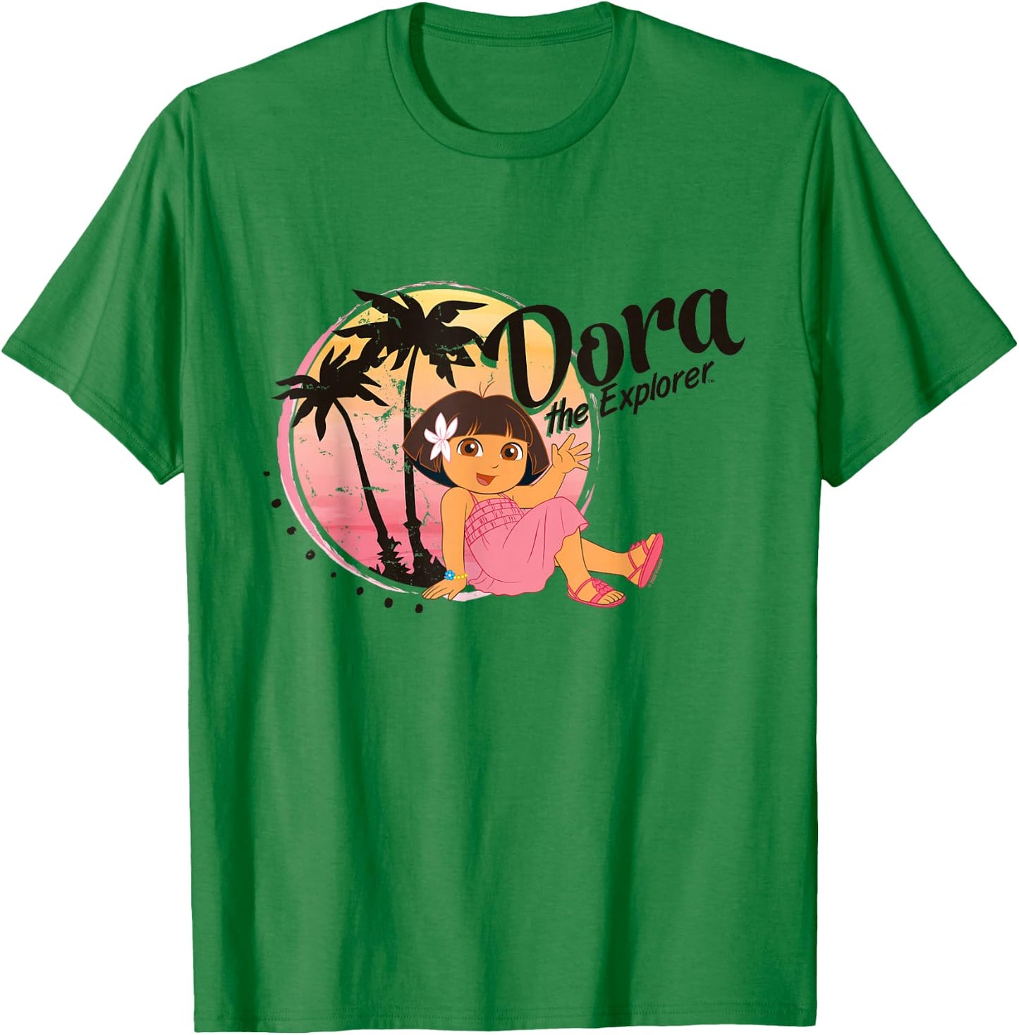 Dora the Explorer Tropical Breezes T-Shirt - T-Shirt | Irish Green