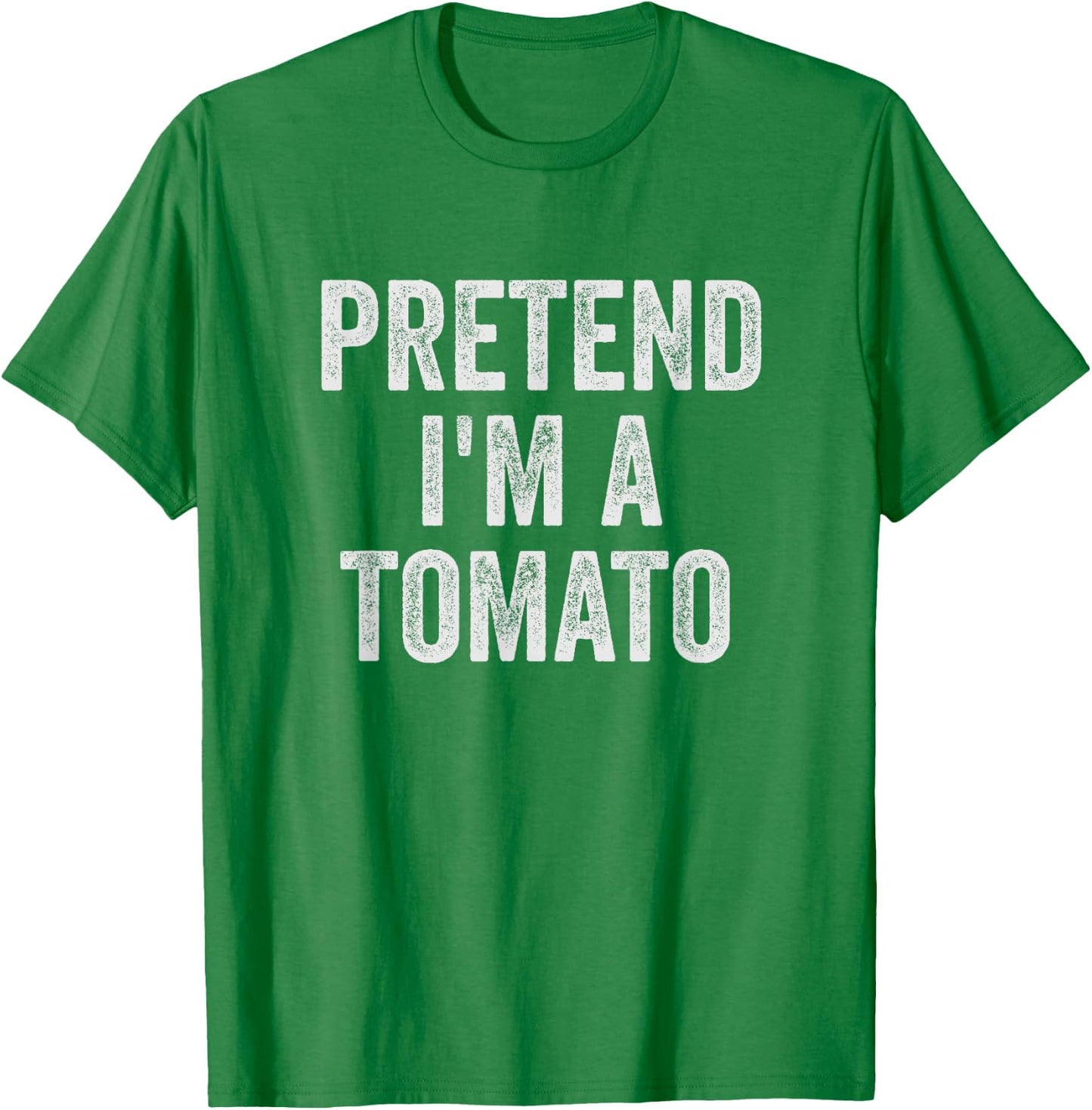 Lazy Halloween Costume Shirt Gift Pretend I'm A Tomato T-Shirt - T-Shirt | Irish Green