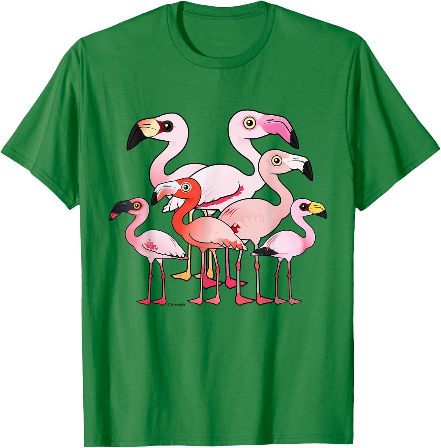 Birdorable Flamboyance T-Shirt - T-Shirt | Irish Green