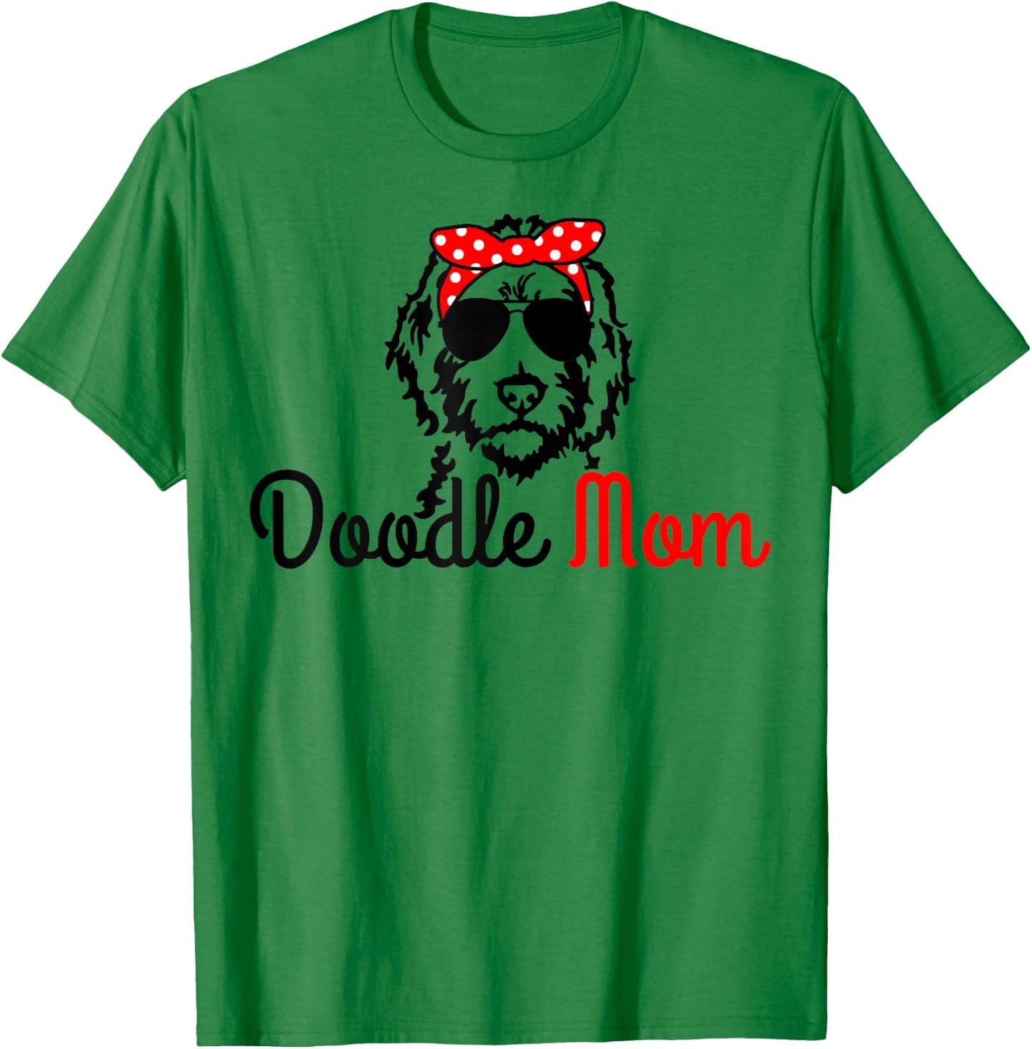 Doodle Mom Goldendoodle Labradoodle Dog Small T-Shirt - T-Shirt | Irish Green