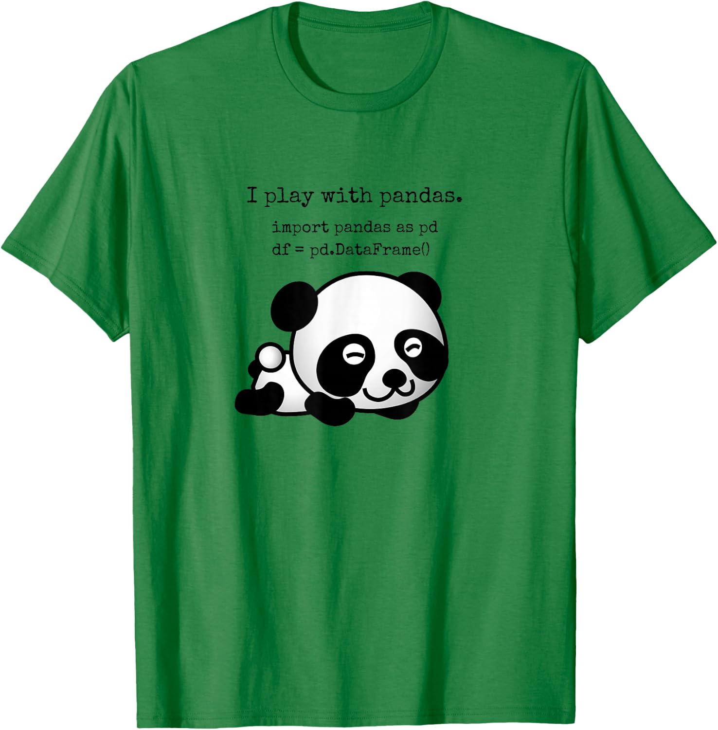 Funny Python Programming Gift computer programmers T-Shirt - T-Shirt | Irish Green