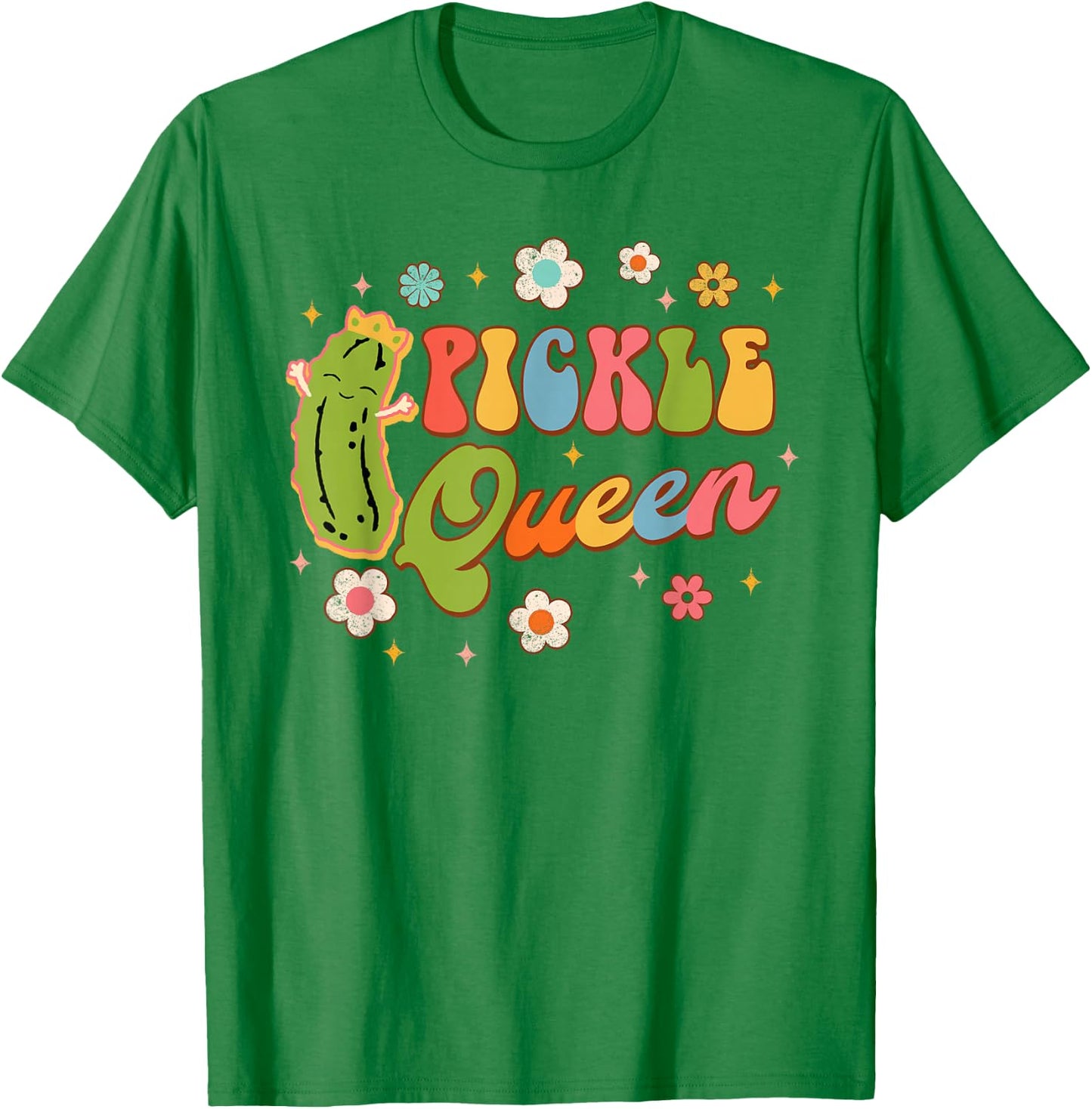 Pickle Queen Bridal Shower Bride To Be Bachelorette Matching T-Shirt - T-Shirt | Irish Green