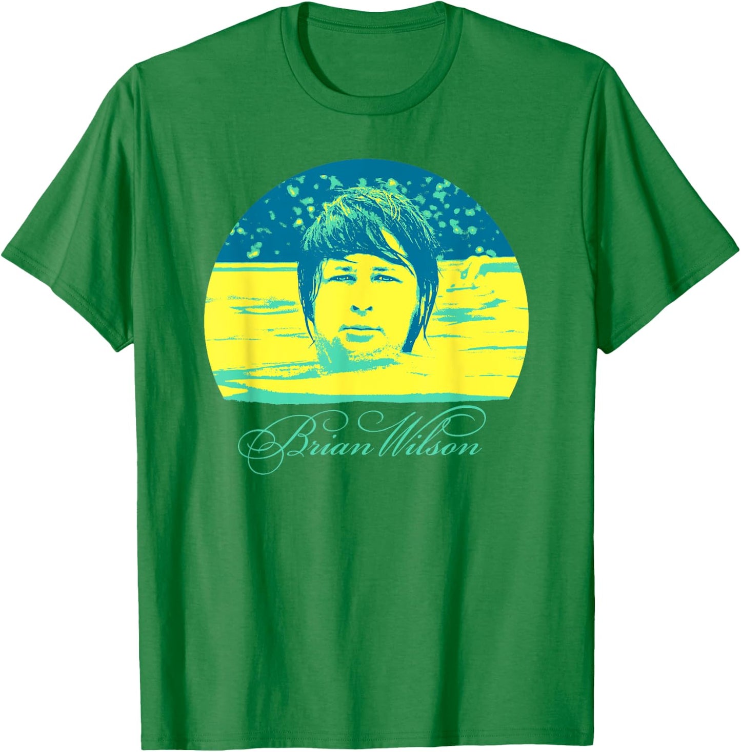Brian Wilson – Head In Water T-Shirt - T-Shirt | Irish Green