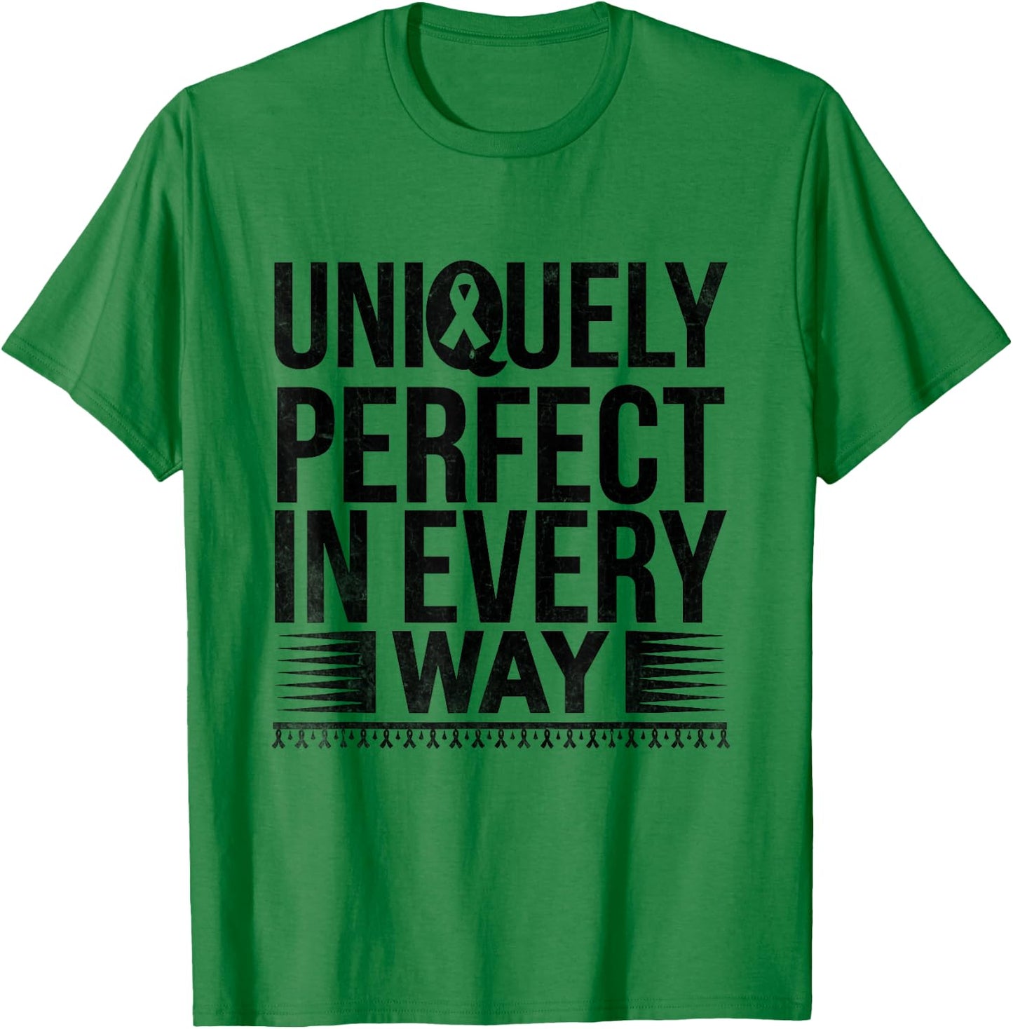 Uniquely Perfect In Every Way Down Syndrome Awareness Month T-Shirt - T-Shirt | Irish Green