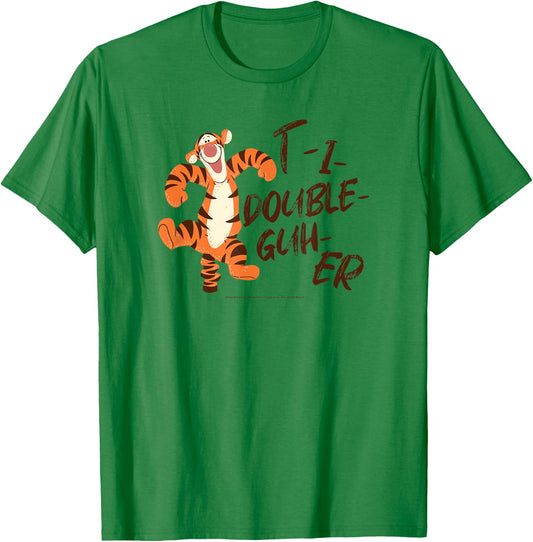 Disney Winnie The Pooh Lunar New Year Tigger Bounce T-Shirt - T-Shirt | Irish Green