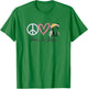 Horse Cowgirls Peace Love Horses Equestrian Horseback Riding T-Shirt - T-Shirt | Irish Green