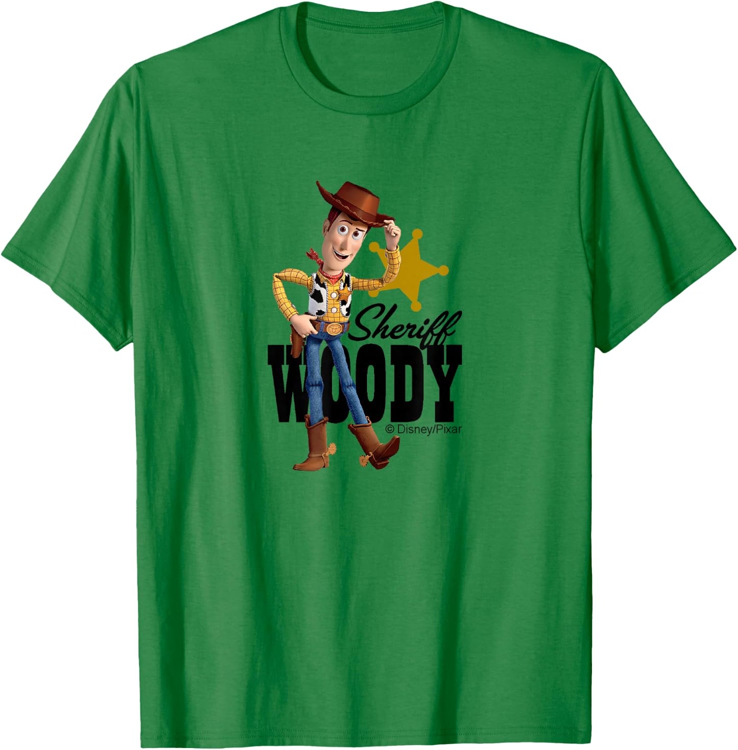 Toy Story - Sheriff Woody T-Shirt - T-Shirt | Irish Green