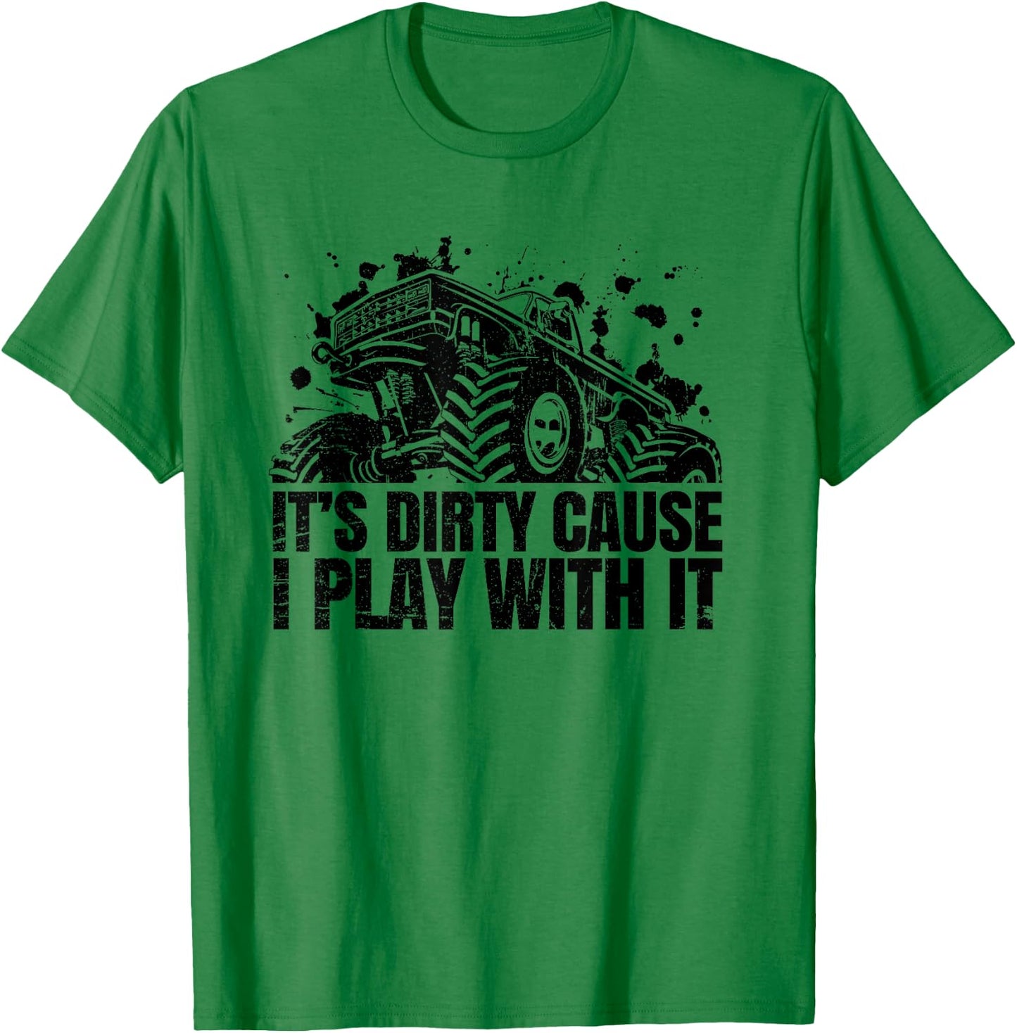Mud Bogging T Shirt 4x4 Off Road Shirts for Mud Racing T-Shirt - T-Shirt | Irish Green
