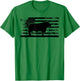 USA American Flag - America Cow Simmental Rancher T-Shirt - T-Shirt | Irish Green