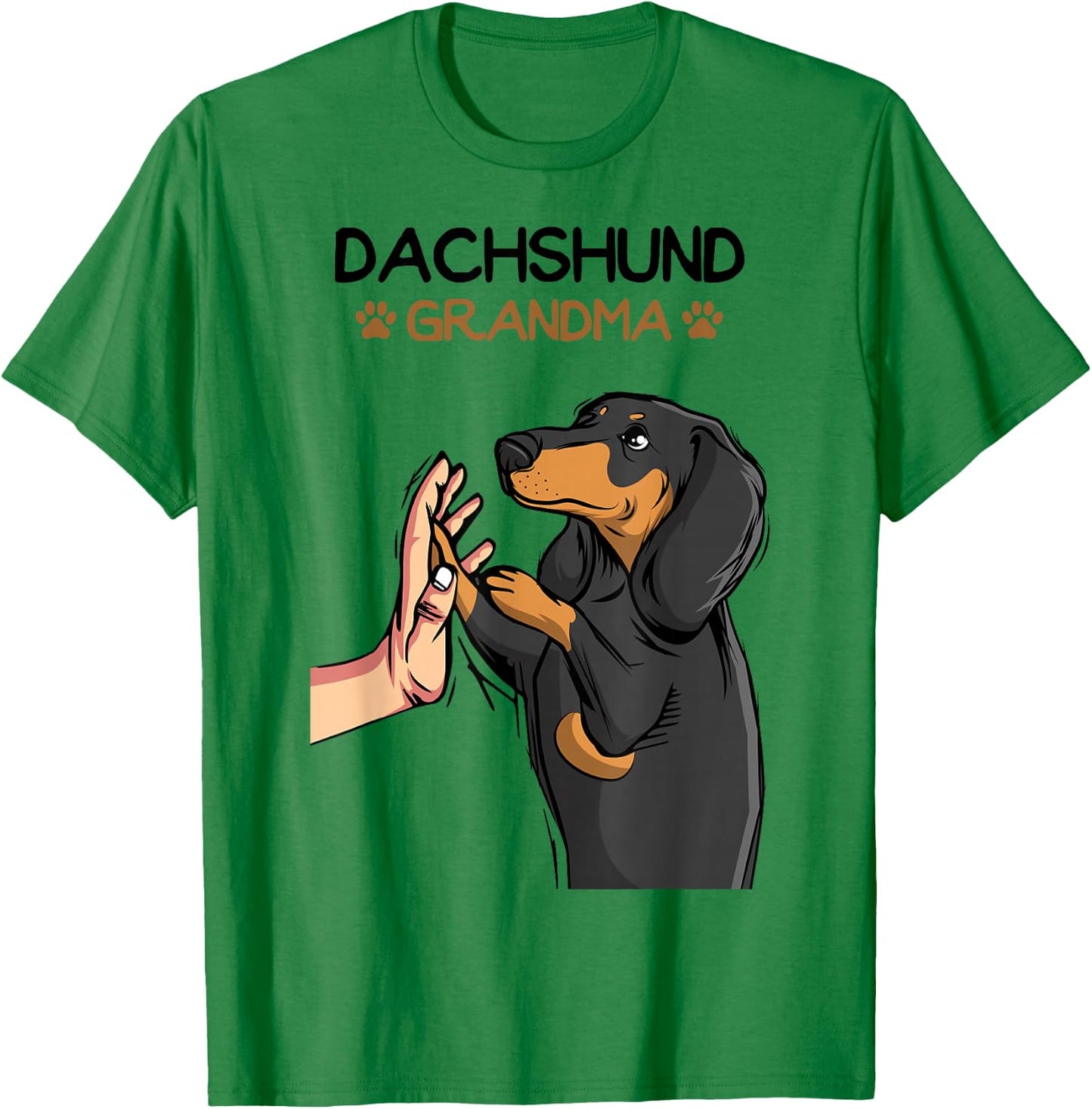 Dachshund Grandma Weenie Dog Weiner Dog T-Shirt - T-Shirt | Irish Green