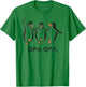 Penguins Dancing Greek Dance Sirtaki Grandpa Dancing Gift T-Shirt - T-Shirt | Irish Green