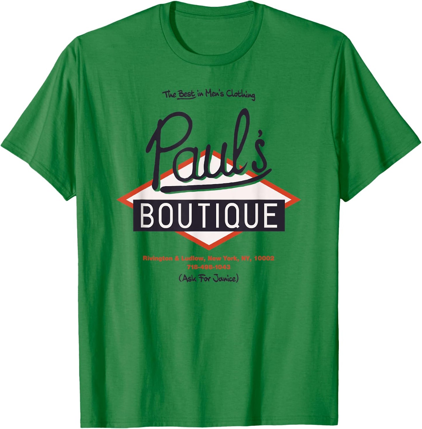 Paul Boutique Diamond Logo (Disease Color) Small T-Shirt - T-Shirt | Irish Green