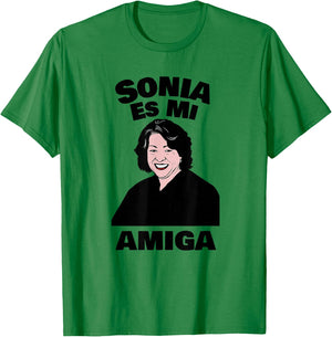 Sonia Sotomayor Funny Latina Law Student Attorney T-Shirt - T-Shirt | Irish Green