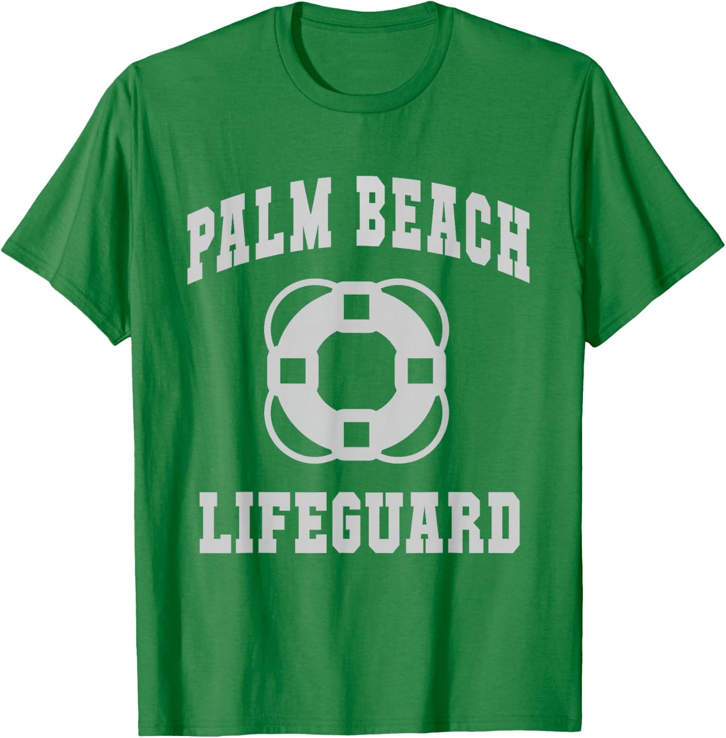 Funny PALM BEACH LIFEGUARDS Family Cruise Girls Trip Guy T-Shirt - T-Shirt | Irish Green