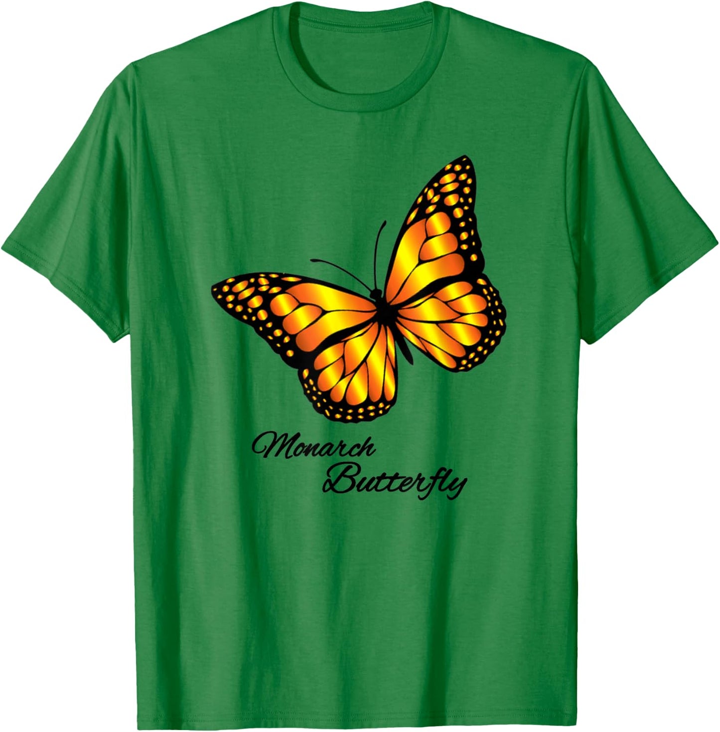 Monarch Butterfly T-Shirt - T-Shirt | Irish Green