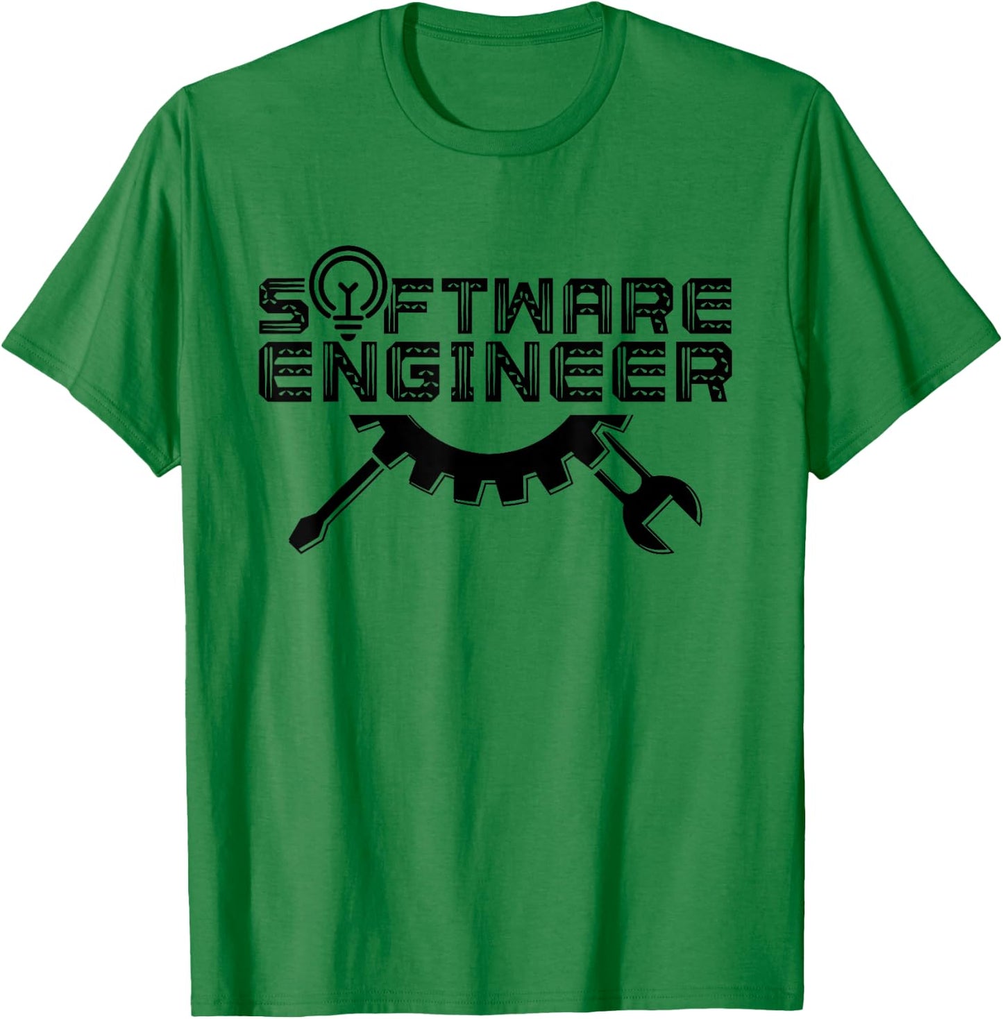 Software Engineer Developer Programmer Developing T-Shirt - T-Shirt | Irish Green
