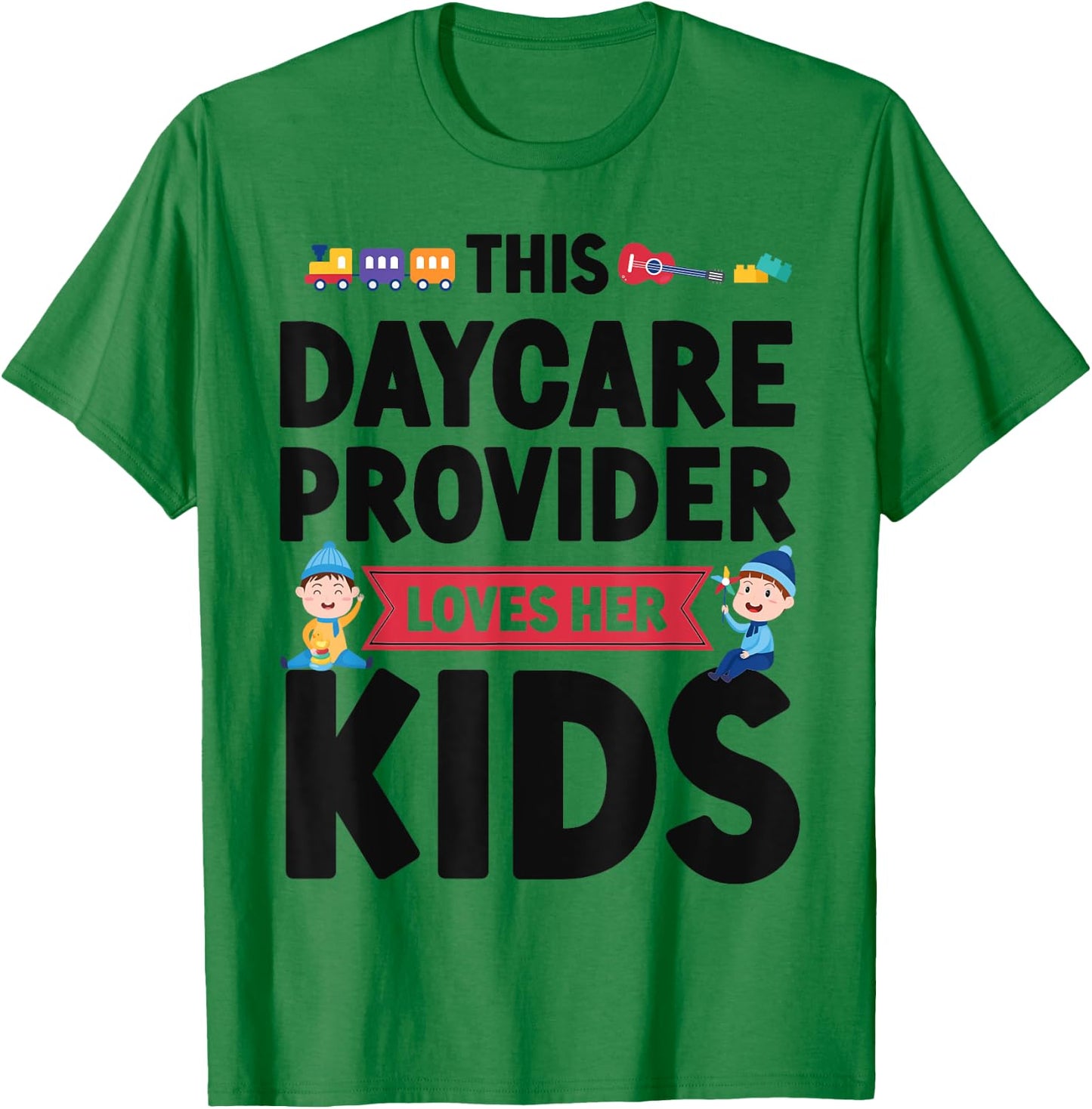 Childcare Daycare Provider Teacher Babysitter This Daycare T-Shirt - T-Shirt | Irish Green