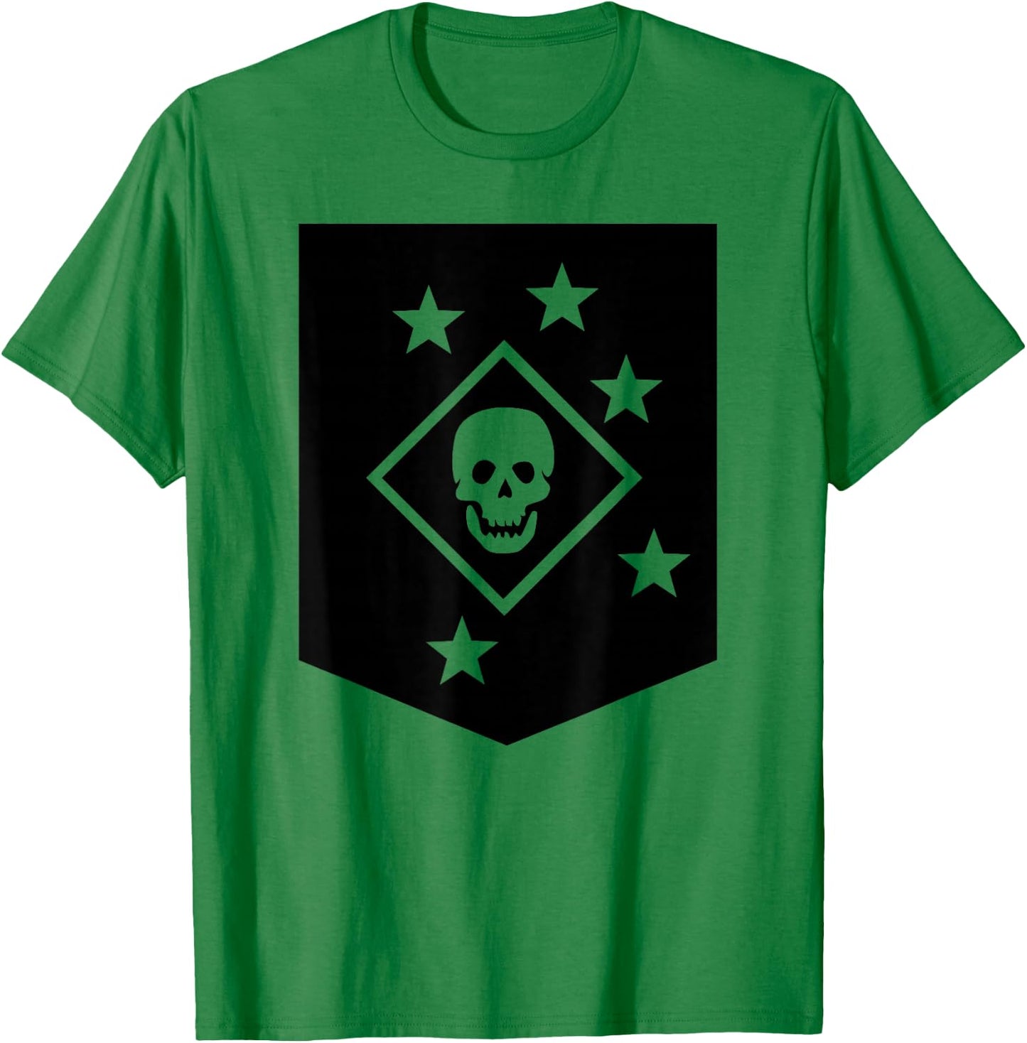 Silent Deadly Marine Raiders T-Shirt - T-Shirt | Irish Green