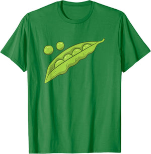 Funny Peas Vegetable Peas Costume T-Shirt - T-Shirt | Irish Green