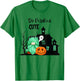 Cute Frankenstein Gnome So Franken Cute Halloween Gnome T-Shirt - T-Shirt | Irish Green