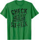 Funny Beer Lover Check Out My Six Pack Funny Novelty Beer T-Shirt - T-Shirt | Irish Green