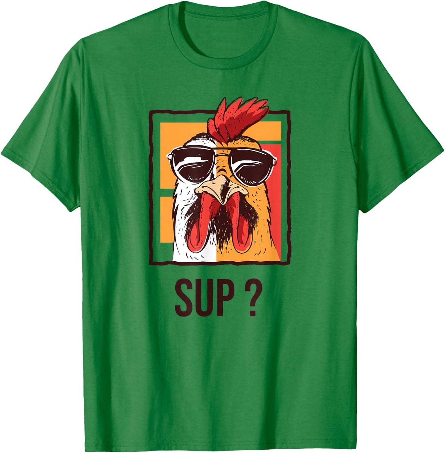 Cute Chicken Lover Gardening Farmer Henhouse Coop Chicken T-Shirt - T-Shirt | Irish Green