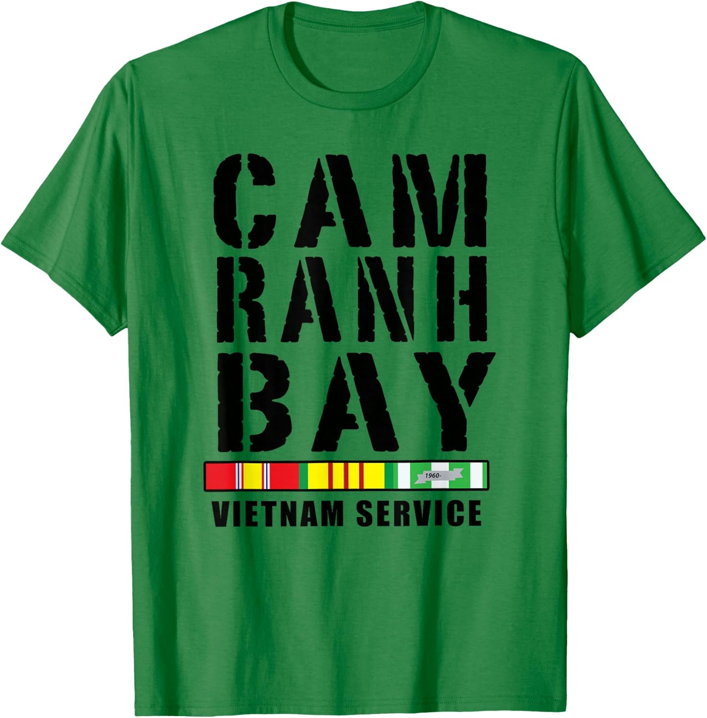 Cam Ranh Bay Vietnam Service Vietnam Vetran T-Shirt - T-Shirt | Irish Green