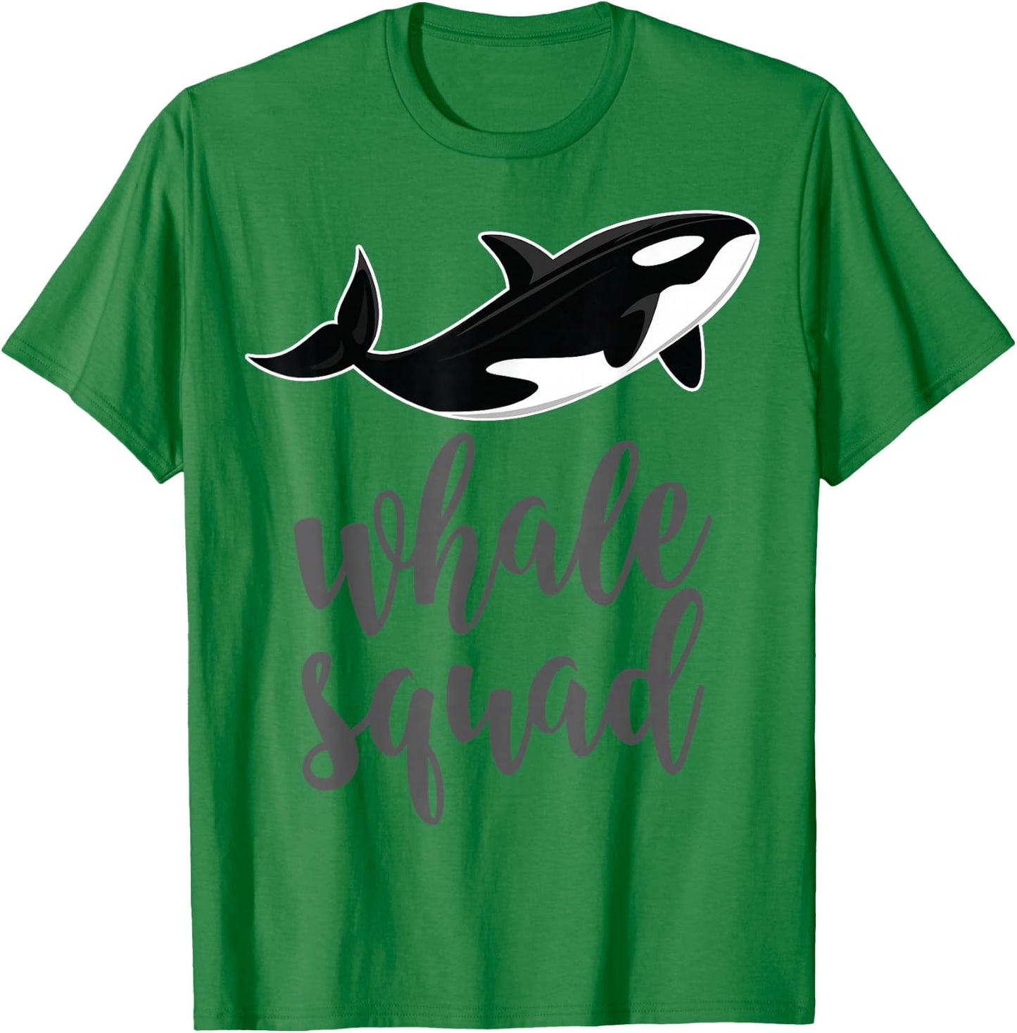 Orca Killer Whale Squad Shirt Gift Baby Shower & Party T-Shirt - T-Shirt | Irish Green