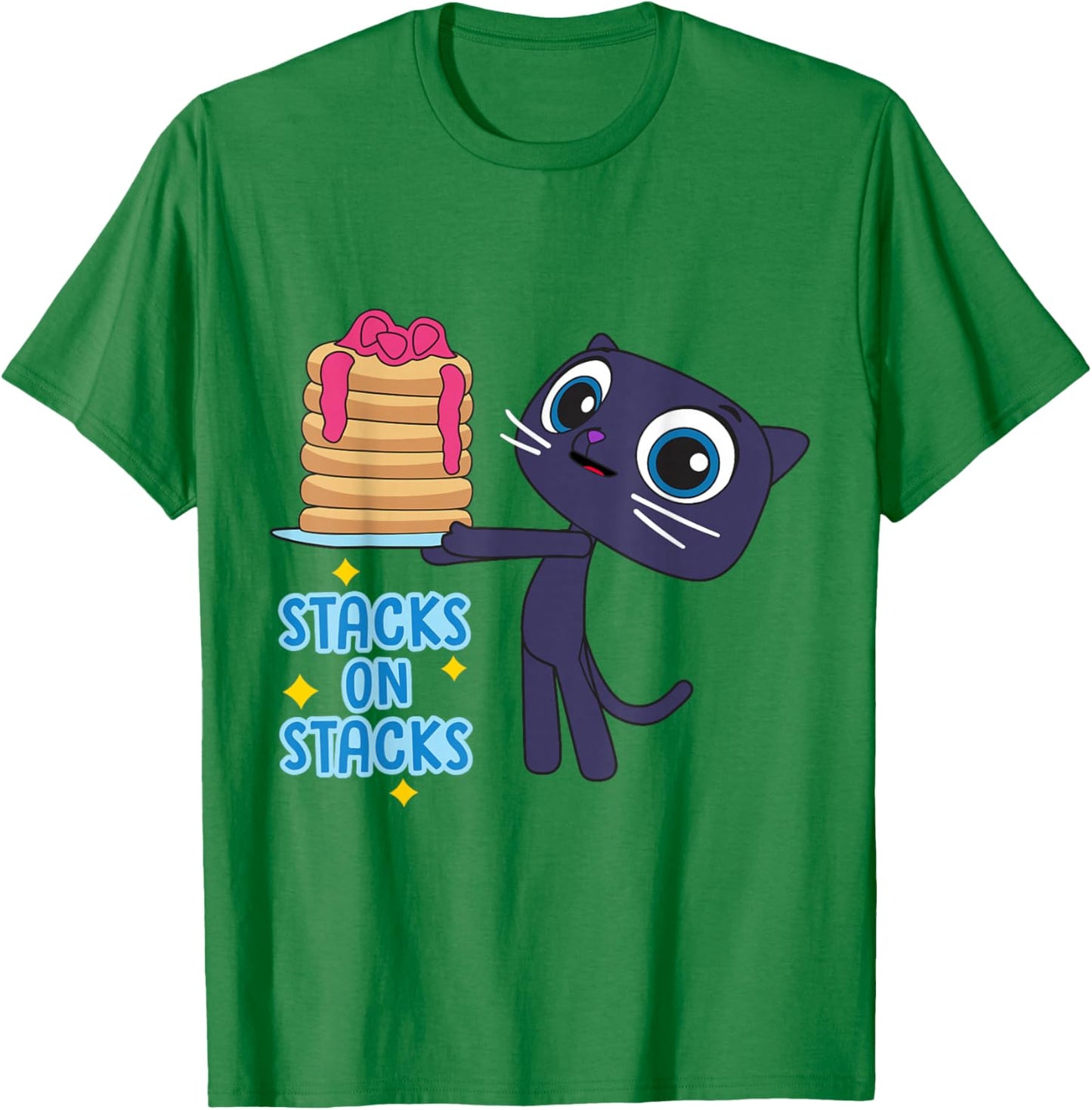 Stacks on Stacks T-Shirt - T-Shirt | Irish Green