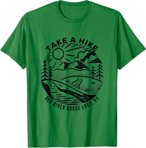 Take a Hike - Red River Gorge Loop T-Shirt - T-Shirt | Irish Green