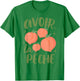 French Sayings Peach Lover Farmers Market Avoir La Peche T-Shirt - T-Shirt | Irish Green