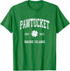 Pawtucket Rhode Island Vintage Shamrock Sports T-Shirt - T-Shirt | Irish Green