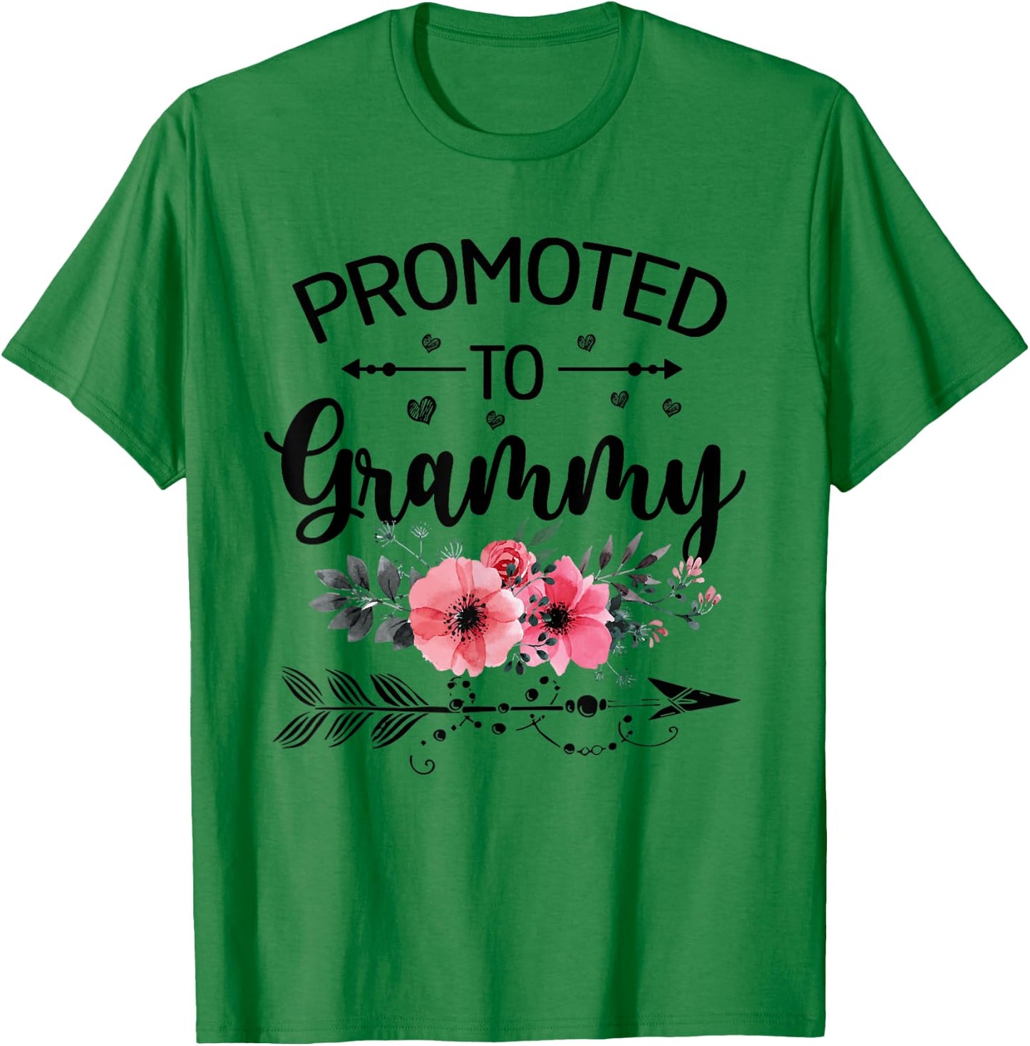 Promoted To Grammy Announcement Funny New Grammy Mothers Day T-Shirt - T-Shirt | Irish Green