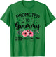 Promoted To Grammy Announcement Funny New Grammy Mothers Day T-Shirt - T-Shirt | Irish Green