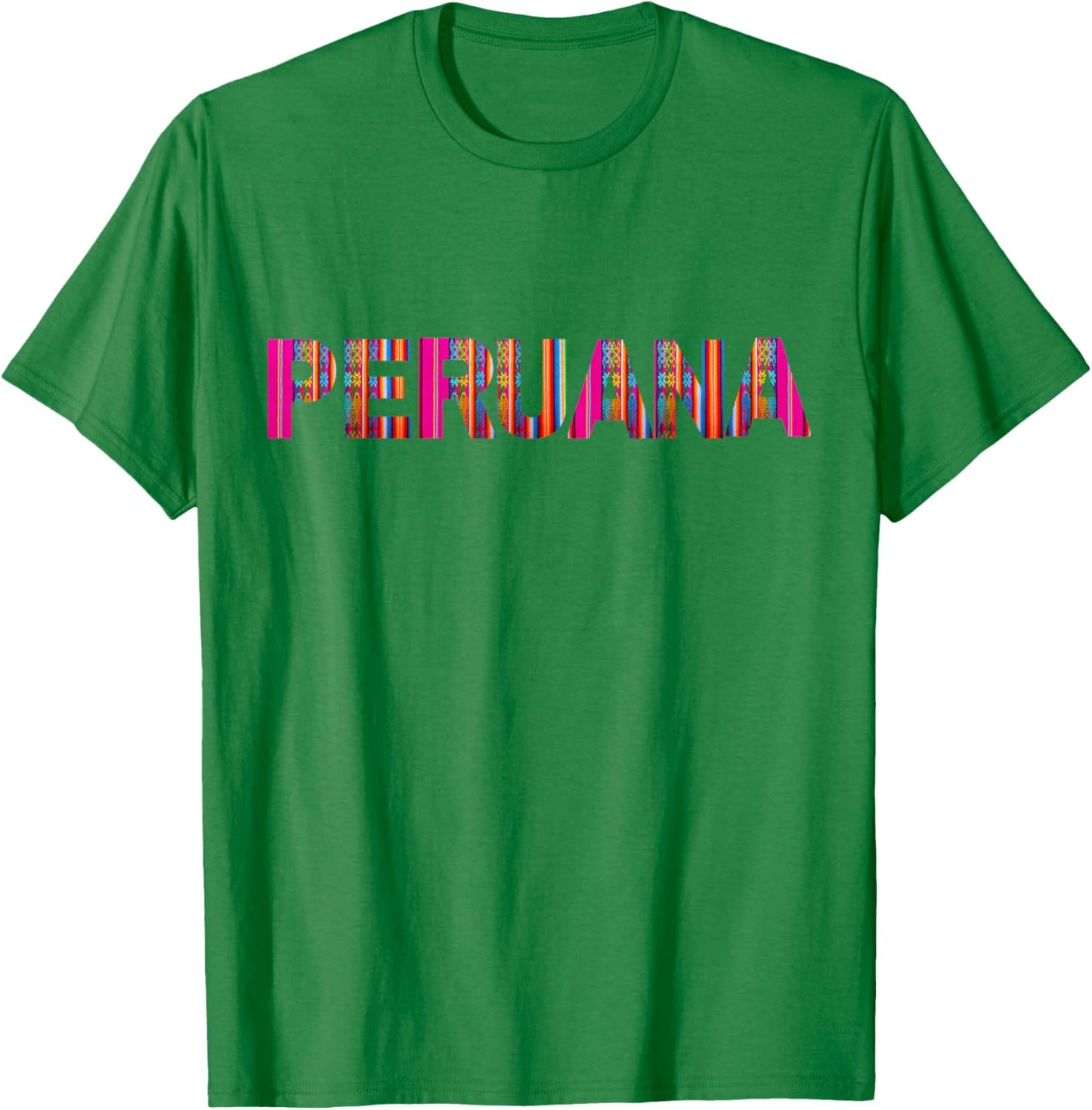 Peru Peruvian Women Pattern Roots Pride Vintage Peruana T-Shirt - T-Shirt | Irish Green