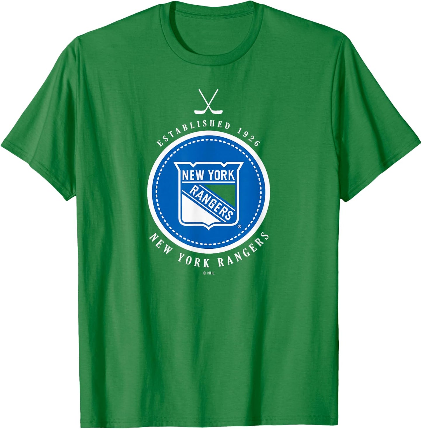 New York Rangers Est 1926 Red Officially Licensed T-Shirt - T-Shirt | Irish Green