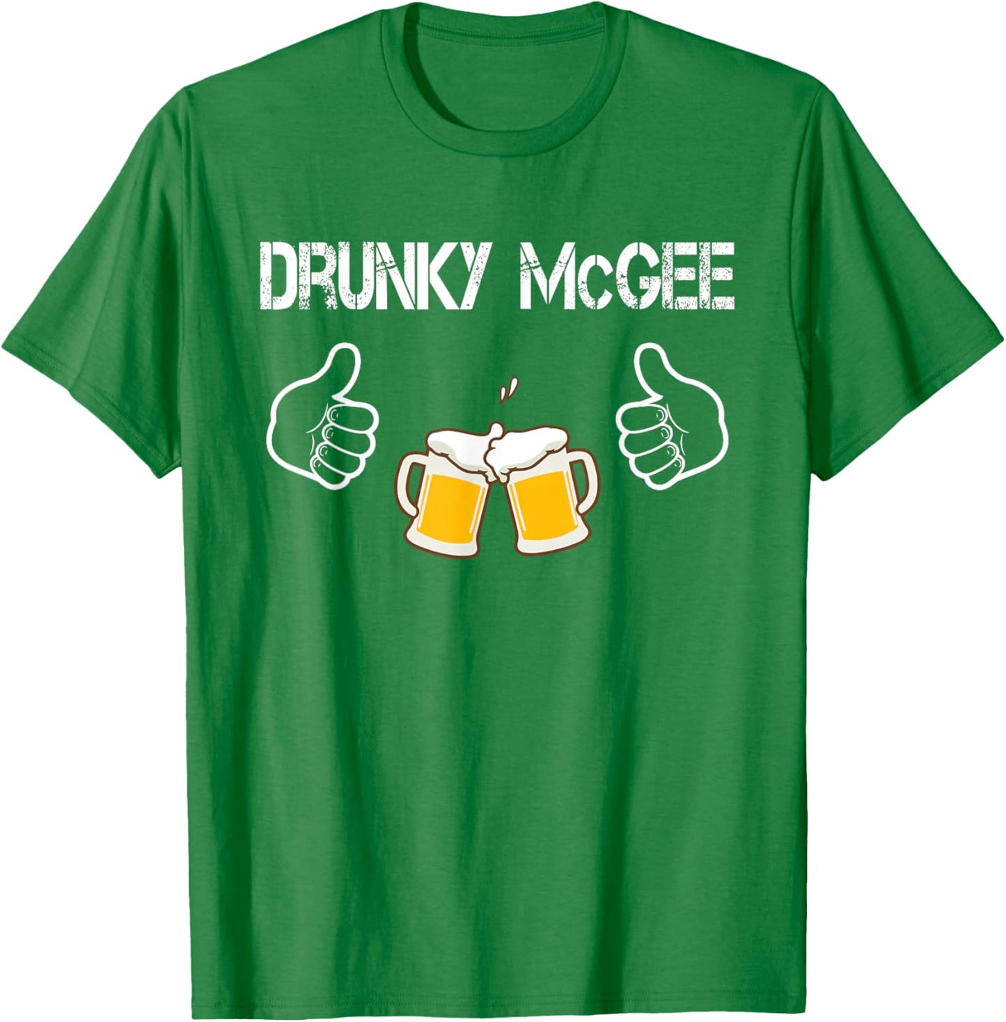 Im Drunky Mcgee Funny Couple St Patricks Day T-Shirt - T-Shirt | Irish Green