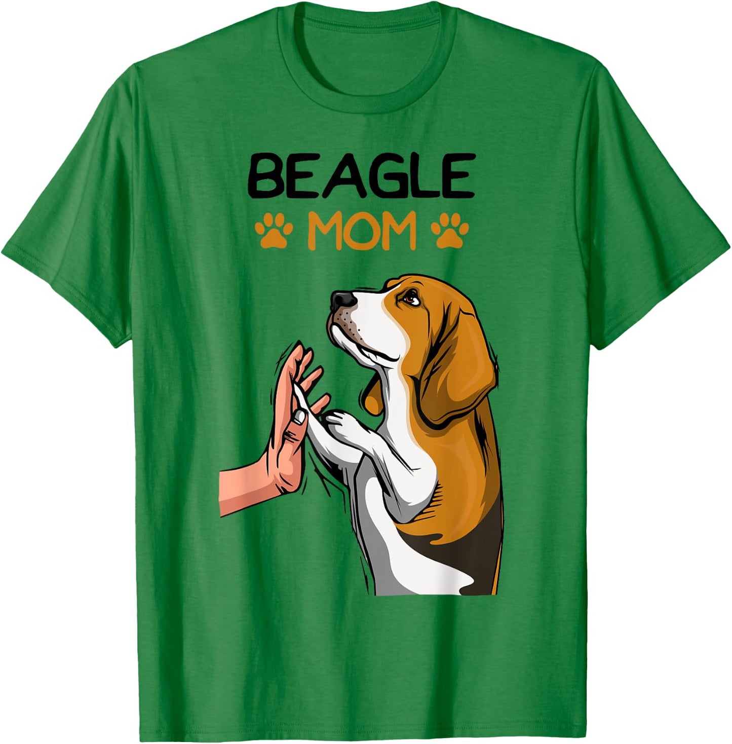 Beagle Mom Dog Mama Girl Mother´s Day T-Shirt - T-Shirt | Irish Green