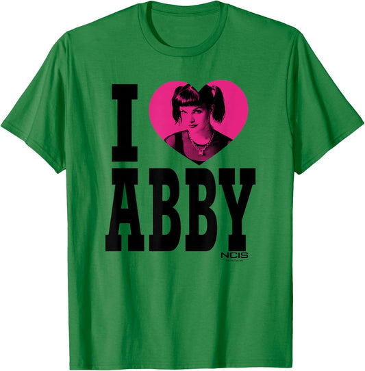 NCIS I Heart Abby T-Shirt - T-Shirt | Irish Green