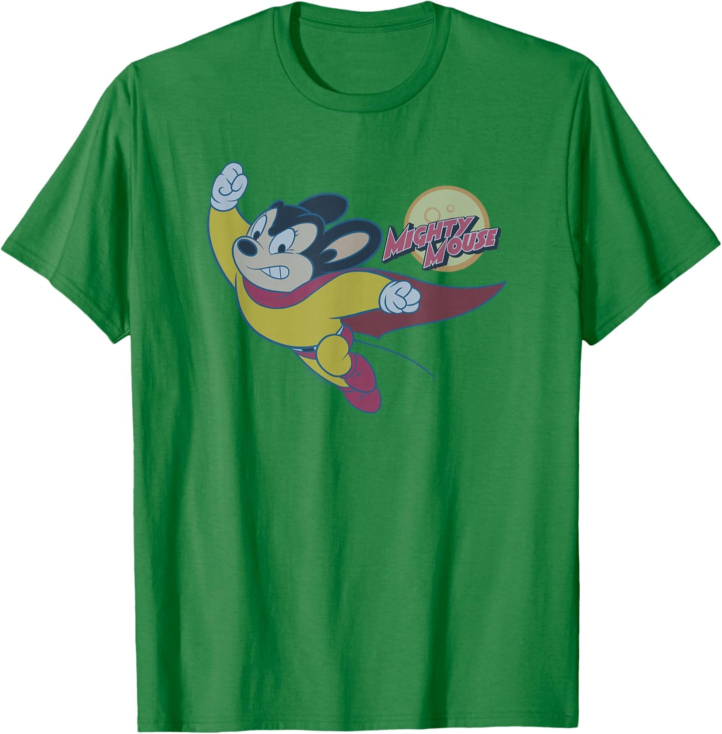 Mighty Mouse to The Sky T-Shirt - T-Shirt | Irish Green