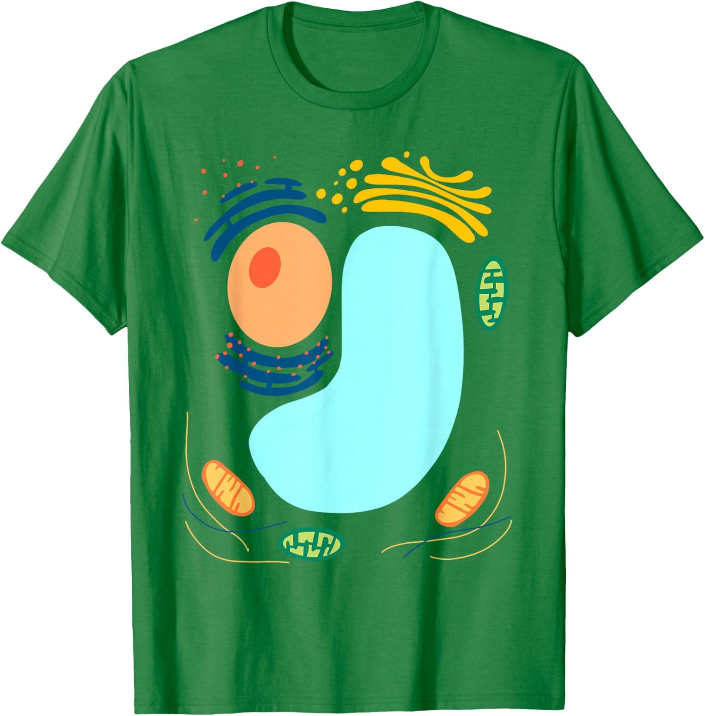 Plant Cell Simple Funny Quick Lazy Halloween Party Outfit T-Shirt - T-Shirt | Irish Green