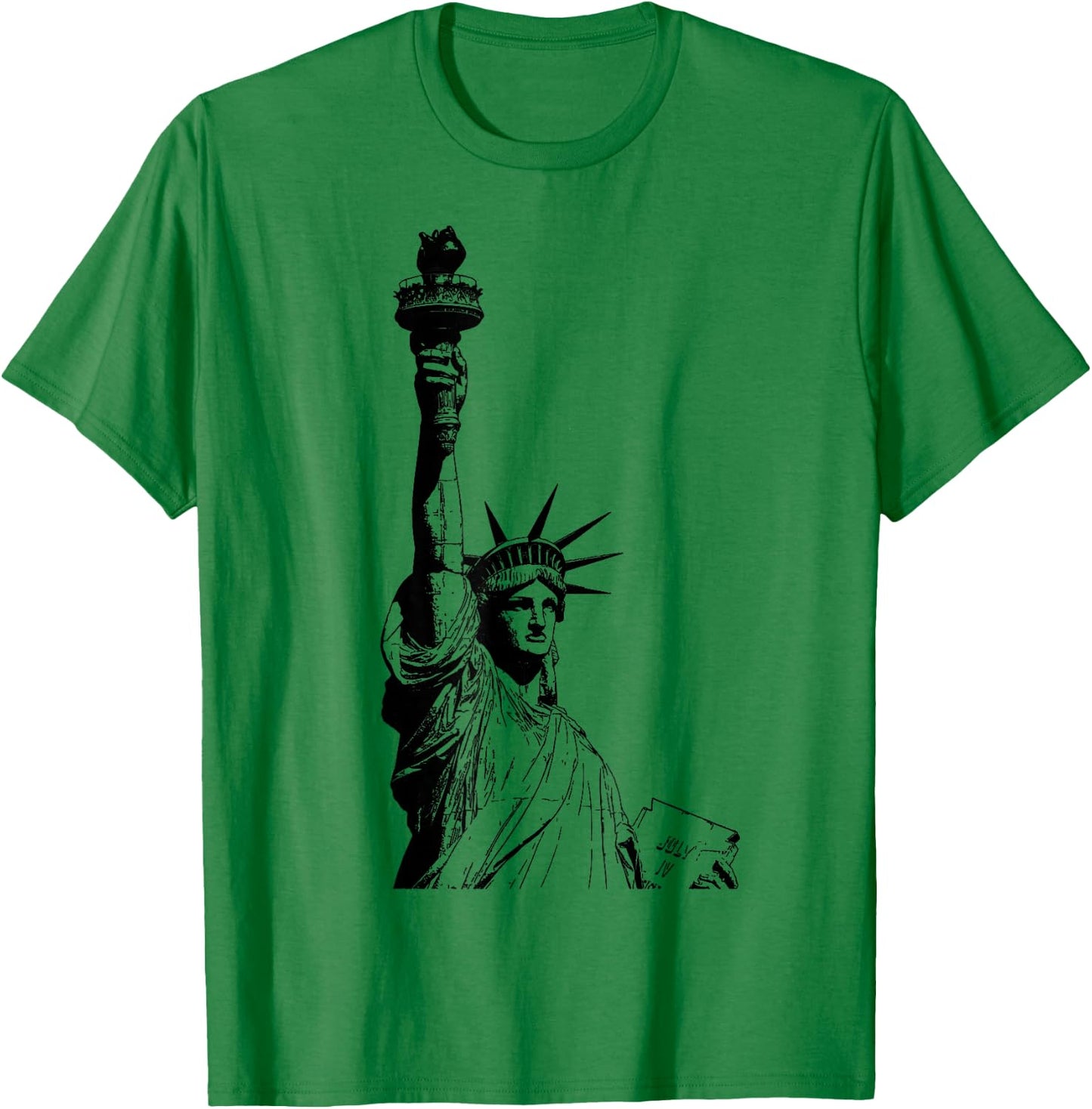 Statue Of Liberty T-Shirt - T-Shirt | Irish Green
