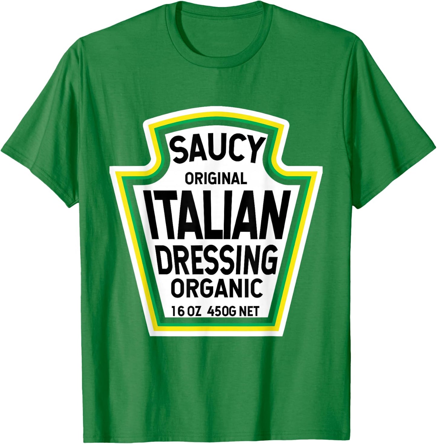 Italian Dressing Salad Easy Halloween Costume Matching T-Shirt - T-Shirt | Irish Green