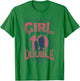 Horse Birthday Girl 10th Birthday T-Shirt - T-Shirt | Irish Green